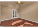 Room featuring hardwood floors and bright natural light at 111 Kenton Pl, Peachtree City, GA 30269