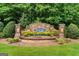 The Overlook at Camp Creek community entrance sign surrounded by lush greenery at 3692 Wartrace Dr, South Fulton, GA 30331