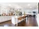 Open-concept kitchen with a large center island, stainless steel appliances, and ample counter space for cooking at 3692 Wartrace Dr, South Fulton, GA 30331