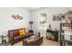 Cozy living room features a comfortable sofa and chess board at 3692 Wartrace Dr, South Fulton, GA 30331