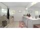 Bright bathroom with a large vanity, glass enclosed shower and neutral decor at 3692 Wartrace Dr, South Fulton, GA 30331