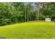 Overgrown backyard with a small shed, offering a peaceful escape and natural beauty at 1981 Shalimar Ne Dr, Atlanta, GA 30345