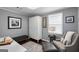 Bedroom featuring modern furniture, closet and picture frames at 1981 Shalimar Ne Dr, Atlanta, GA 30345