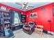Themed bedroom with unique decor, inviting furniture, and a comfortable ambiance at 345 Morning Star Dr, Temple, GA 30179