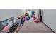 Spacious unfinished basement area, perfect for storage or customization with plenty of room for activities at 557 Spring Creek Ne Way, Marietta, GA 30068