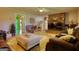 Inviting living room with a decorative carpet and easy access to other living areas at 12621 Highway 142, Oxford, GA 30054