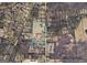 Aerial map of a plotted land parcel, showing surrounding streets and neighborhood for location context and property lines at 12621 Highway 142, Oxford, GA 30054