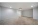 Large, unfinished basement providing a blank canvas for future living space at 1460 Bakers Bridge Rd, Douglasville, GA 30134