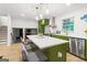Stylish kitchen with an island, stainless steel appliances, and modern finishes at 1239 Teakwood Trl, Stone Mountain, GA 30083