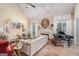 Bright living room with fireplace and piano at 2928 Mandy Ct, Jonesboro, GA 30236