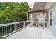 Outdoor deck space with white railings and lattice details perfect for relaxing or entertaining at 370 Grand Teton Cir, Fayetteville, GA 30215