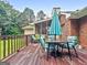 Inviting deck area with outdoor seating and a relaxing atmosphere at 7972 Woods Lane, Jonesboro, GA 30236