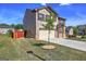 Two-story home with brick and vinyl siding, a two-car garage, and a well-maintained lawn at 237 Cranapple Ln, Mcdonough, GA 30253