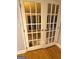 French doors lead into the home's sunroom or reading room at 242 Adair St, Decatur, GA 30030