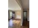 Open-concept living room flows into the kitchen, perfect for entertaining at 5225 Silhouette Sw Ln, Mableton, GA 30126