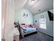Whimsical bedroom featuring pastel walls, plush toys, and a cozy bed for a  at 125 Kayla Ct, Locust Grove, GA 30248