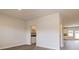 Open dining area with modern flooring and views to the kitchen area, ideal for gatherings at 91 Jacoby Dr # 103, Fairburn, GA 30213