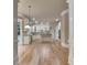 A kitchen featuring a spacious center island and a large window at 115 Robinwood Ct, Fayetteville, GA 30214