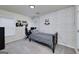 This bedroom is uniquely designed for gaming at 1120 Bagwell Dr, Kennesaw, GA 30152