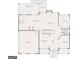 First-floor floor plan featuring a kitchen, breakfast nook, Gathering room, and garage at 1120 Bagwell Dr, Kennesaw, GA 30152