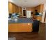 The kitchen has an island and lots of cabinet space at 2142 E Atlanta Rd, Stockbridge, GA 30281