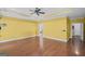 Spacious Bonus Room featuring hardwood floors, recessed lights, and neutral-toned walls at 1385 Gordon Rd, Moreland, GA 30259
