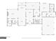 Floor plan featuring living room, kitchen, bedrooms, and garage at 1385 Gordon Rd, Moreland, GA 30259