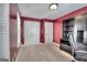 Bedroom featuring a built-in bookcase and closet space at 2804 Dominion Nw Ln # Bldg 2, Kennesaw, GA 30144