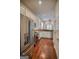 Well-equipped kitchen with stainless steel appliances, granite counters, and a view of the backyard at 638 Mcgruder Ne St, Atlanta, GA 30312