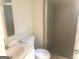 Full bathroom featuring a vanity and shower stall at 345 Fond Du Lac Dr, Stone Mountain, GA 30088
