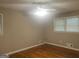 Bedroom featuring hardwood floors and a ceiling fan at 345 Fond Du Lac Dr, Stone Mountain, GA 30088