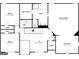 Second floor floorplan with labeled rooms and dimensions at 3507 Hideaway Ln, Loganville, GA 30052