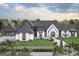 Charming new construction features a gray roof and an attached garage at 0 Ebenezer Rd # 4, Fayetteville, GA 30215