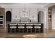 Kitchen featuring marble island, and a modern lighting fixture at 0 Ebenezer Rd # 4, Fayetteville, GA 30215