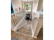 Grand foyer showcases a chandelier and a view of the front door at 1028 Gloria Grand Blvd, Mcdonough, GA 30252
