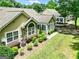 Overhead view highlighting the home's well-maintained landscaping and inviting exterior at 140 Rehobeth Way, Fayetteville, GA 30214