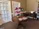 Inviting waiting room with decorative table, comfortable seating, attractive lighting, and elegant accents at 140 Rehobeth Way, Fayetteville, GA 30214
