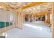 Unfinished basement framed and ready for customization at 236 Villa Grande Dr, Locust Grove, GA 30248