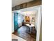 Bright dining area with a white table and vintage decor at 225 Second St, Bowdon, GA 30108