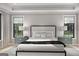 Bright bedroom with large windows and tasteful decor at 120 Godby Dr, Fayetteville, GA 30215