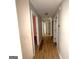 Hallway with doors leading to various rooms at 2841 Heritage Ln, Morrow, GA 30260
