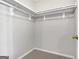 This walk-in closet is ready to be customized for maximum storage and organization at 2039 Faith Cv, Atlanta, GA 30349