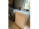 Laundry room featuring stainless steel washer and dryer at 5793 Springfield Pl, Ellenwood, GA 30294