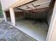 Empty two-car garage interior at 370 Rosetta Nw Ln, Conyers, GA 30012