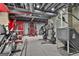 Fully equipped basement gym with weight machines, showcasing a dedicated space for fitness and exercise at 30 Dorset Ct, Sharpsburg, GA 30277