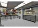 Finished basement area with a workshop and tool storage, ideal for projects and organization at 30 Dorset Ct, Sharpsburg, GA 30277