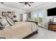Bright bedroom with french doors leading to a private outdoor balcony space at 30 Dorset Ct, Sharpsburg, GA 30277