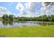 Pond with a grassy shoreline at 30 Dorset Ct, Sharpsburg, GA 30277
