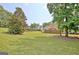 Expansive backyard with a wooden fence and lush landscaping at 115 Sunderland Cir, Fayetteville, GA 30215