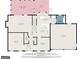 Main level floor plan featuring a kitchen, Gathering room, living room, dining room, and laundry at 1911 Geyser Trce, Lawrenceville, GA 30044